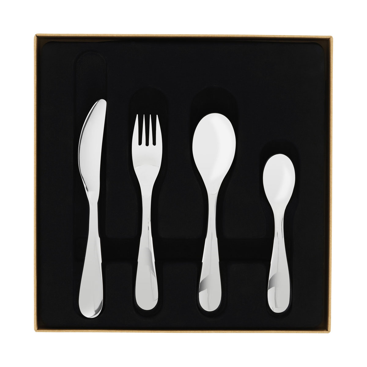 Coffret Degrenne couverts 4 pièces acier