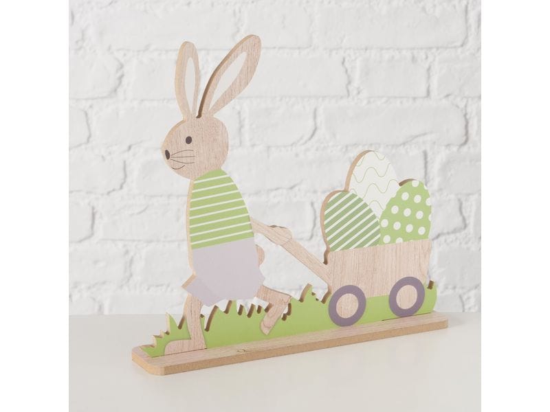 Boltze Aufsteller Hase Filly, MDF, 1 Stück Dekoaufsteller