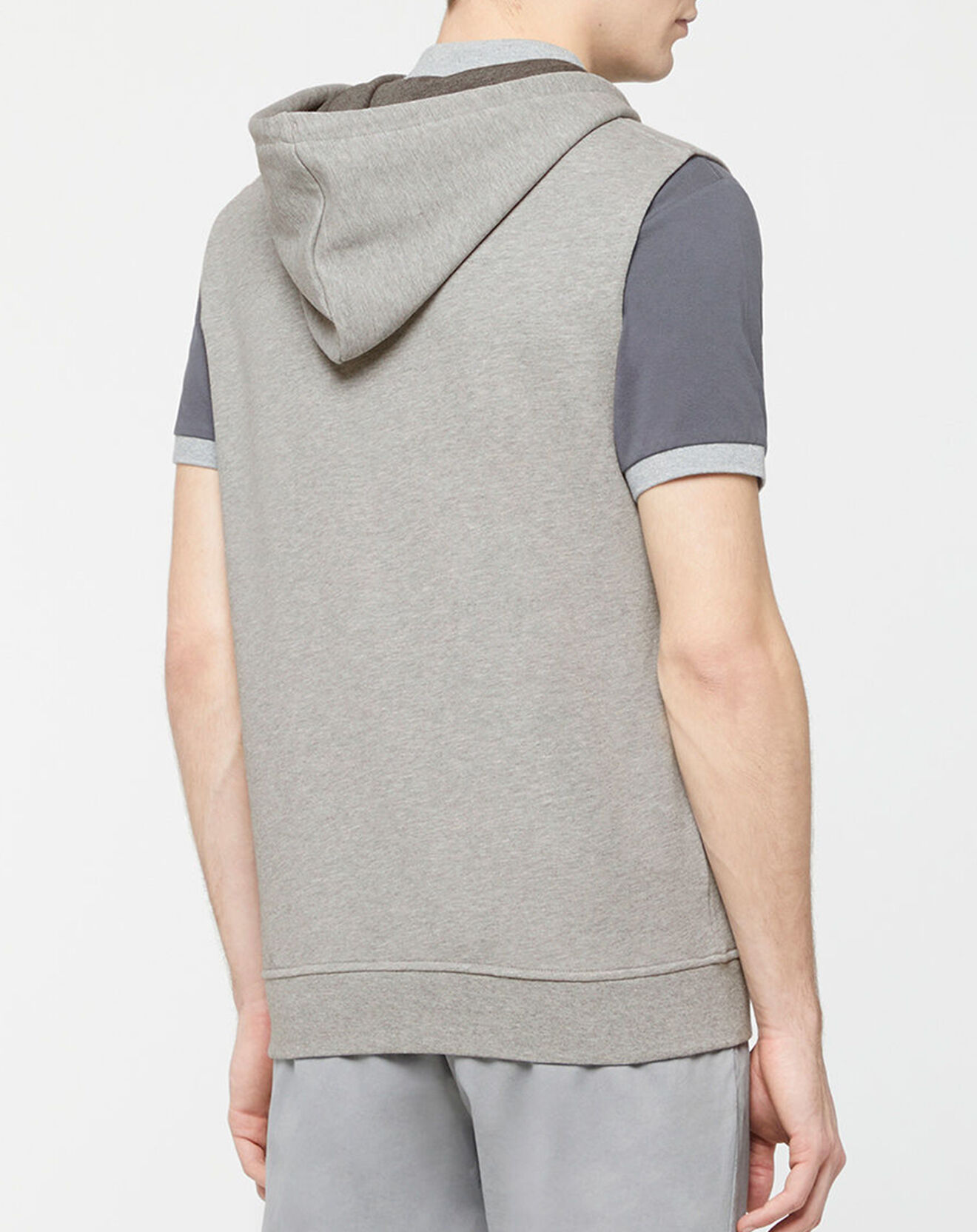 Hackett London Sweat zippé à capuche gris