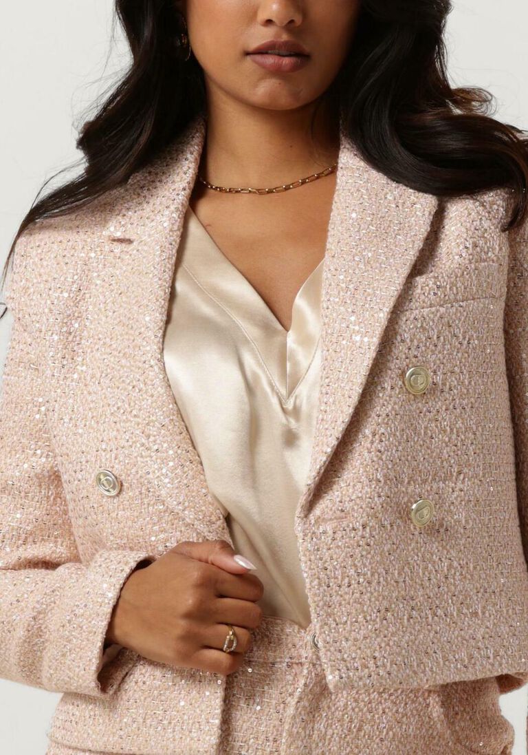 TWINSET MILANO lichtroze twinset milano blazer 2341tp2424