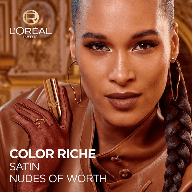 L'Oréal Paris Color Riche Satin 601 Nudes of Worth Lippenstift 4,5 GR