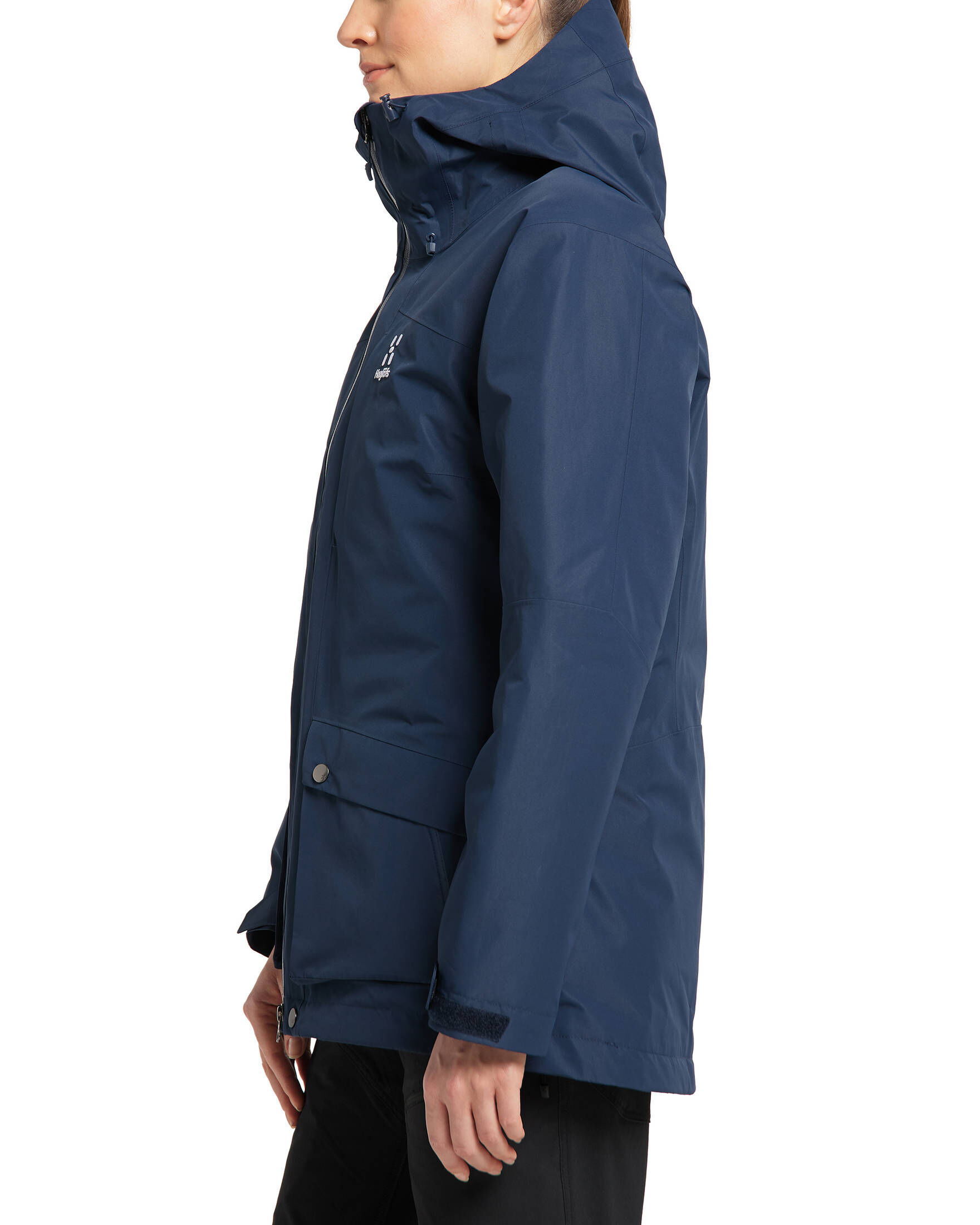Haglöfs| Damen Winterjacke Älv 3-in-1 Down GTX Jacket