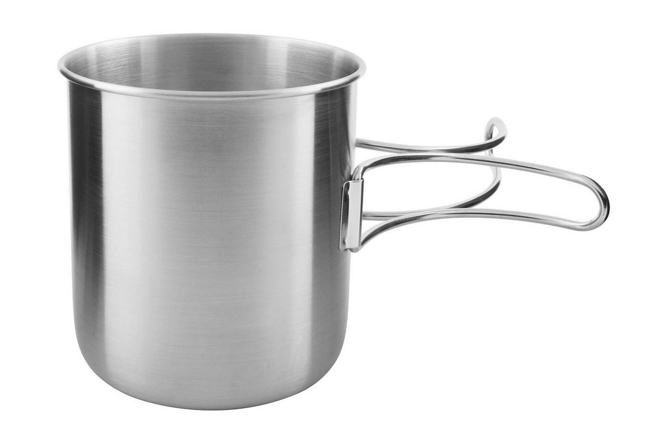 Tatonka Handle Mug 600 Set 4173-000 Stainless, drinkbeker met deksel