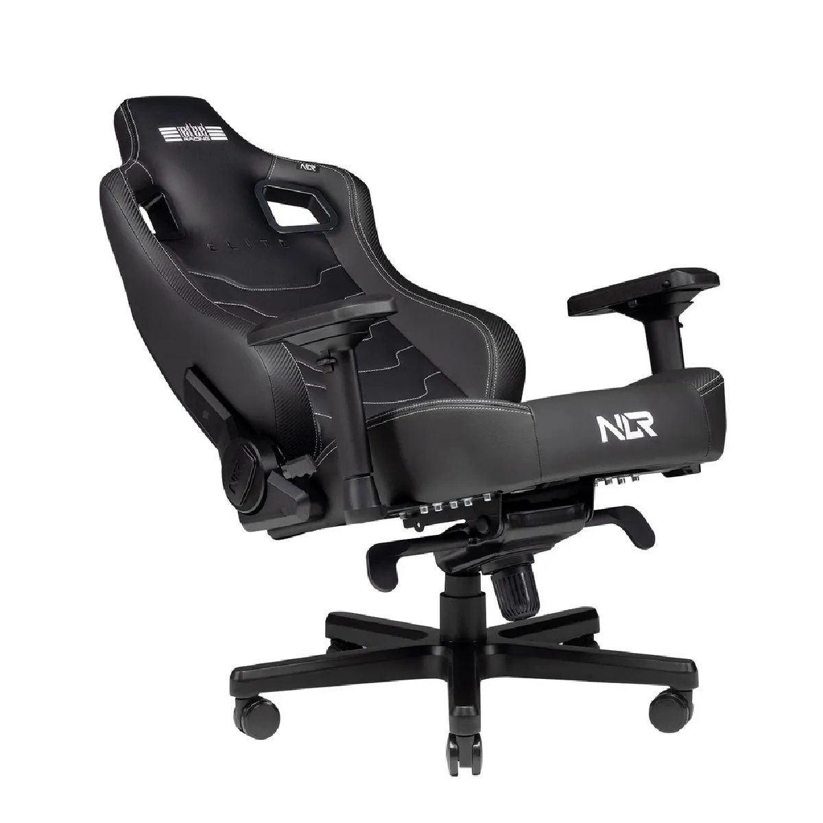Next Level Racing Elite - Edition cuir et daim, Noir