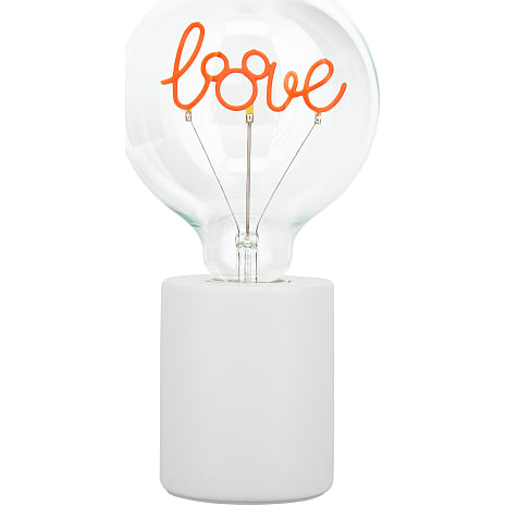 Mickey Mouse LED neonlampe - rød