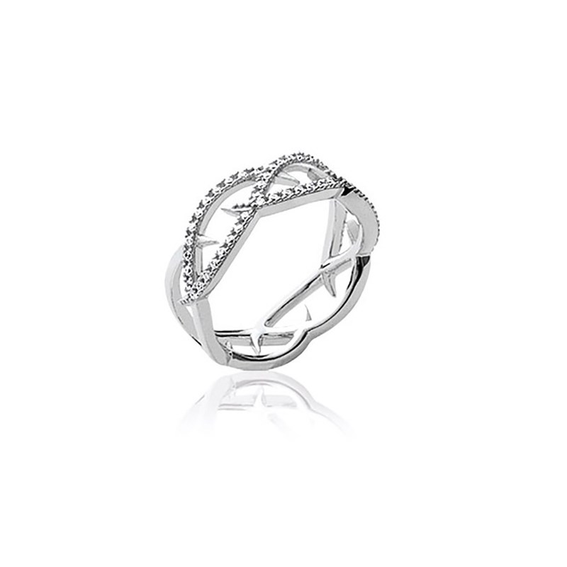 Bague Femme - Argent 925 - Oxyde de zirconium