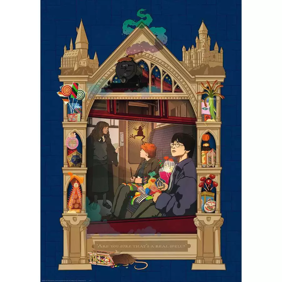 Ravensburger Harry Potter auf dem Weg nach Hogwarts bunt