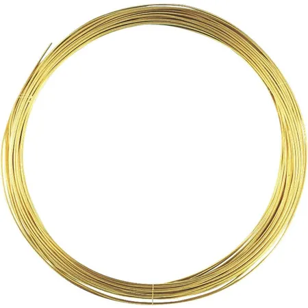 Knorr Prandell Messingdraht goldfarben, Durchmesser 0.8 mm, Länge 5 m