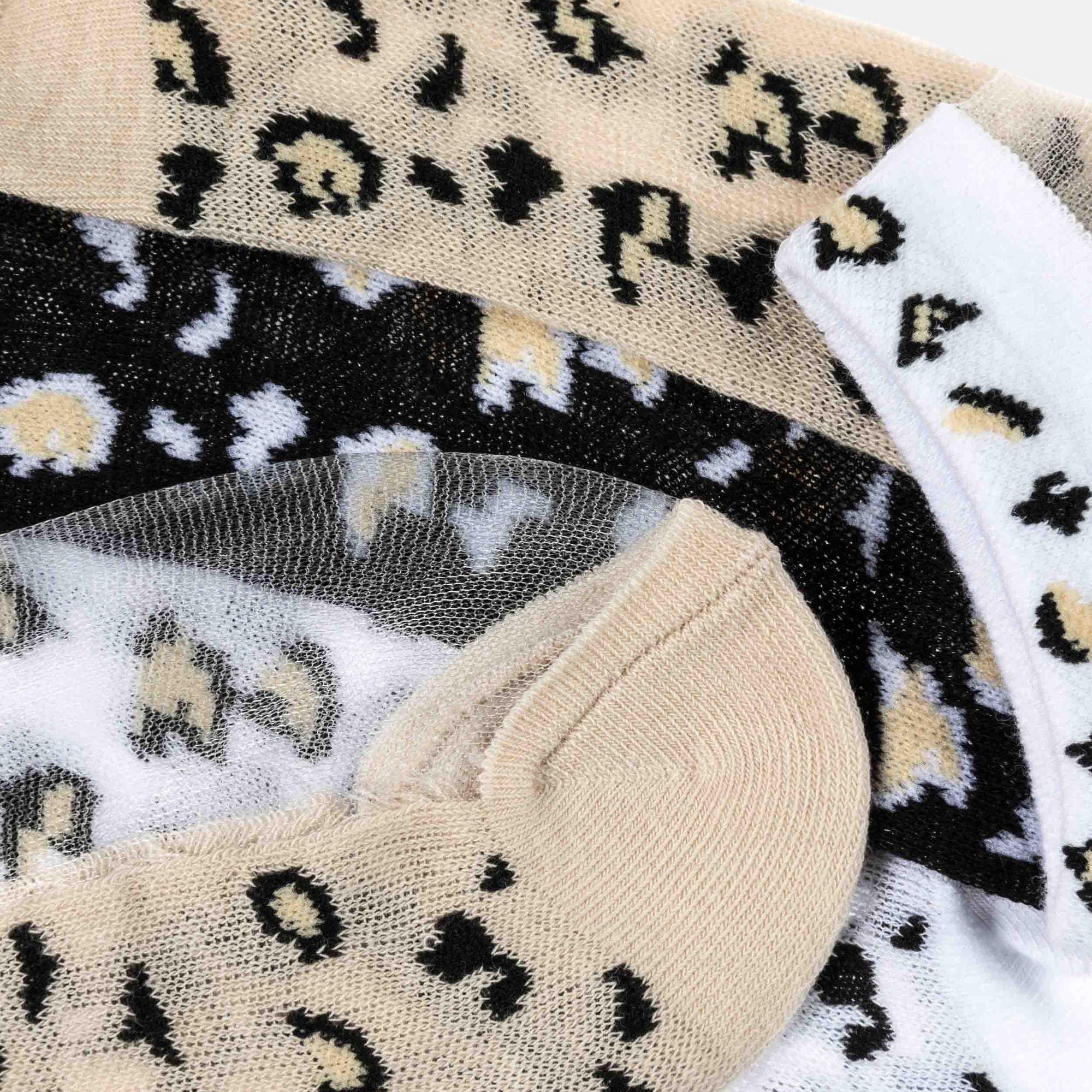 Chaussettes Femme beige