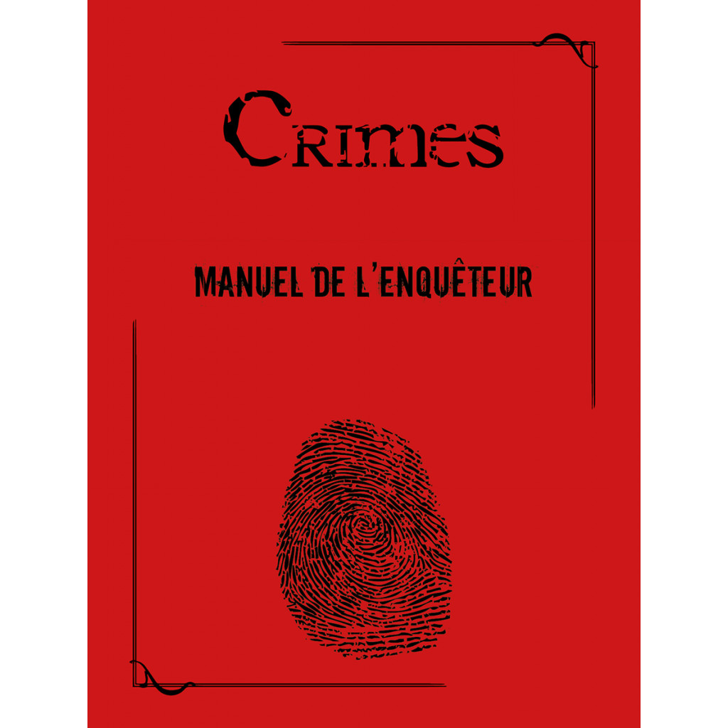 Crimes 2ème Edition - Manuel de l'Enquêteur Collector - Version PDF