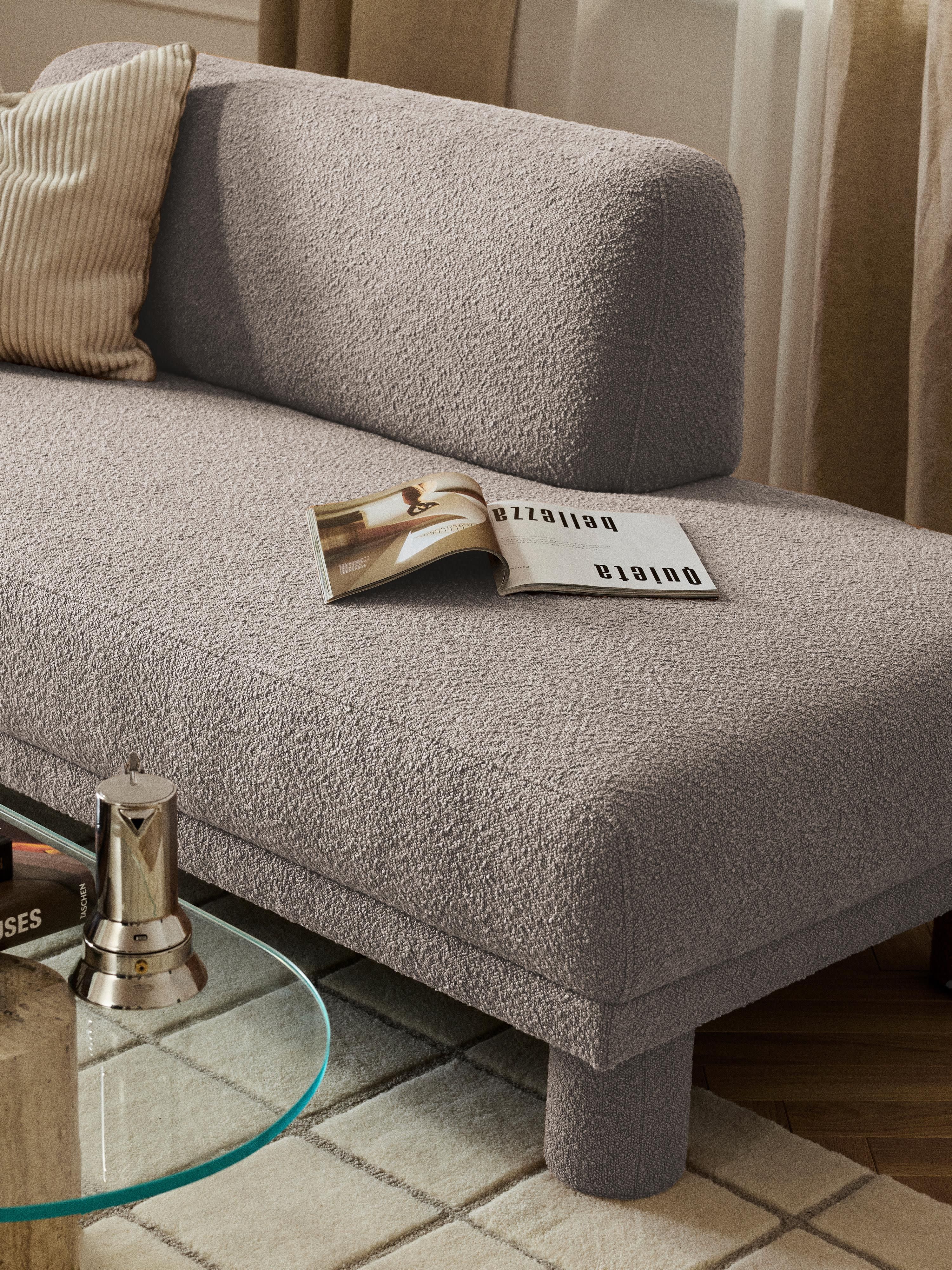 Bouclé chaise longue Lilo