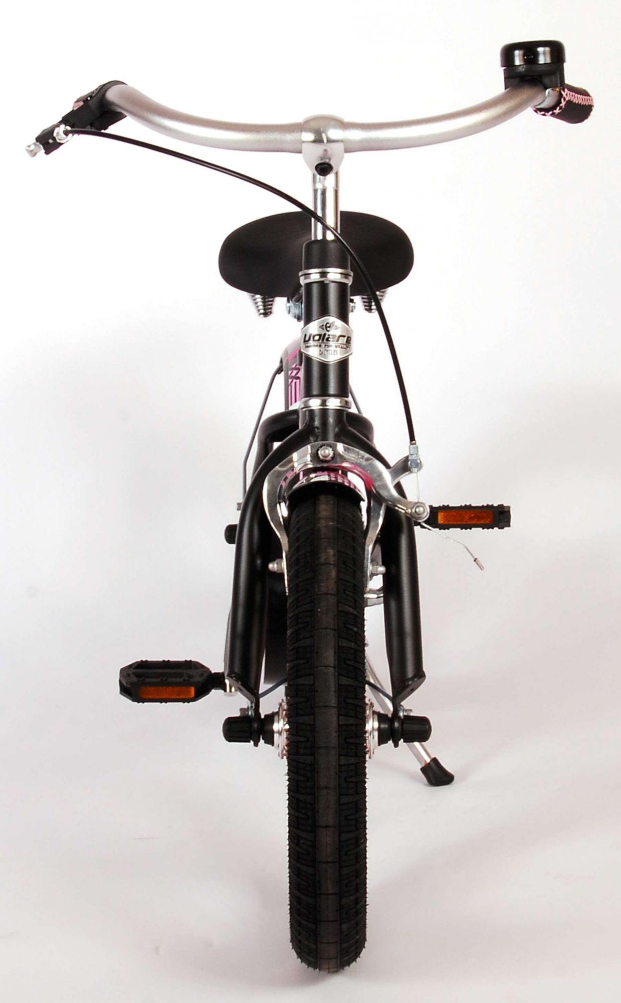Kinderfahrrad Miracle Cruiser Mädchen 14 Zoll Kinderrad Mattschwarz