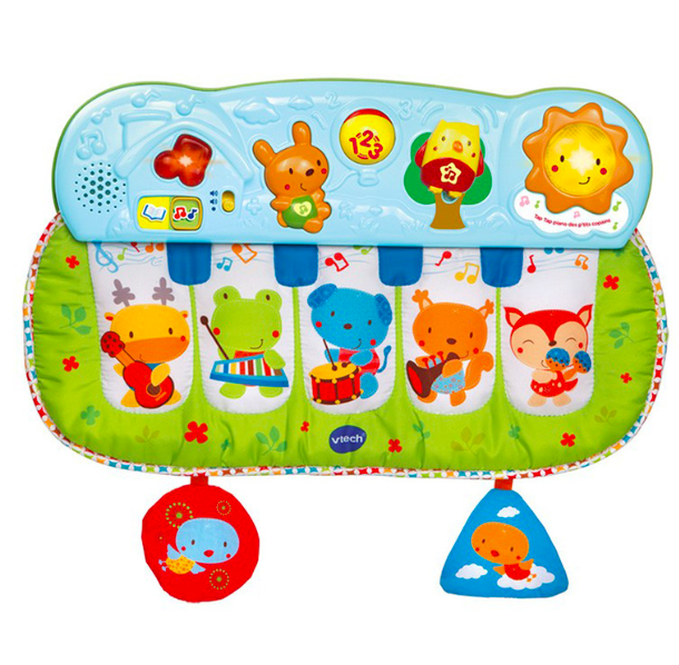 Jouet 2e âge - Tap Tap Piano des P'tits Copains - Doré