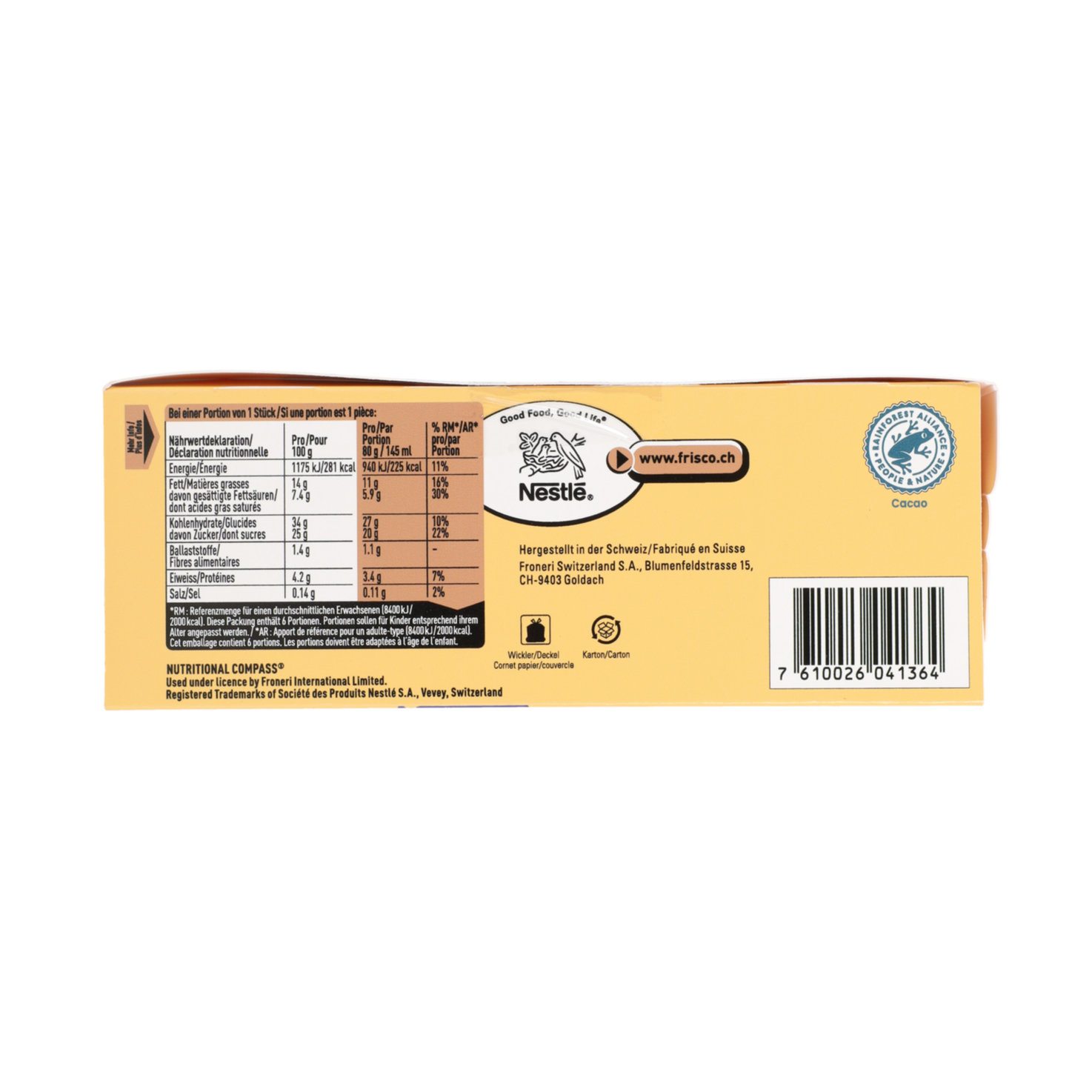 Frisco Extrême Bananasplit 6x145ml