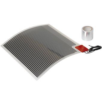 Plieger Heat spiegelverwarming 29x29cm 28W