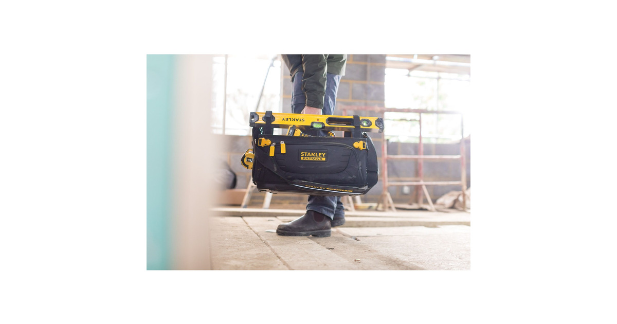 StanleyFATMAX Open Gereedschapstas Quick Access  (Zwart/geel)