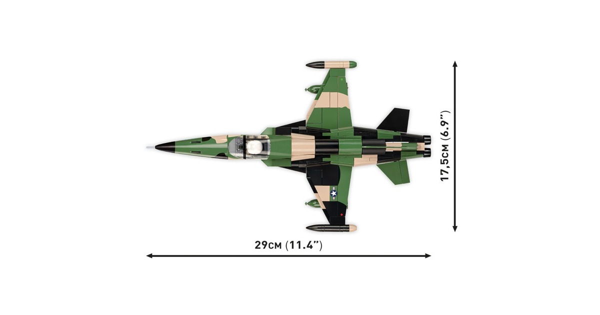 COBIHistorical Collection - Northrop F-5A Freedom Fighter Constructiespeelgoed  (Schaal 1:48)