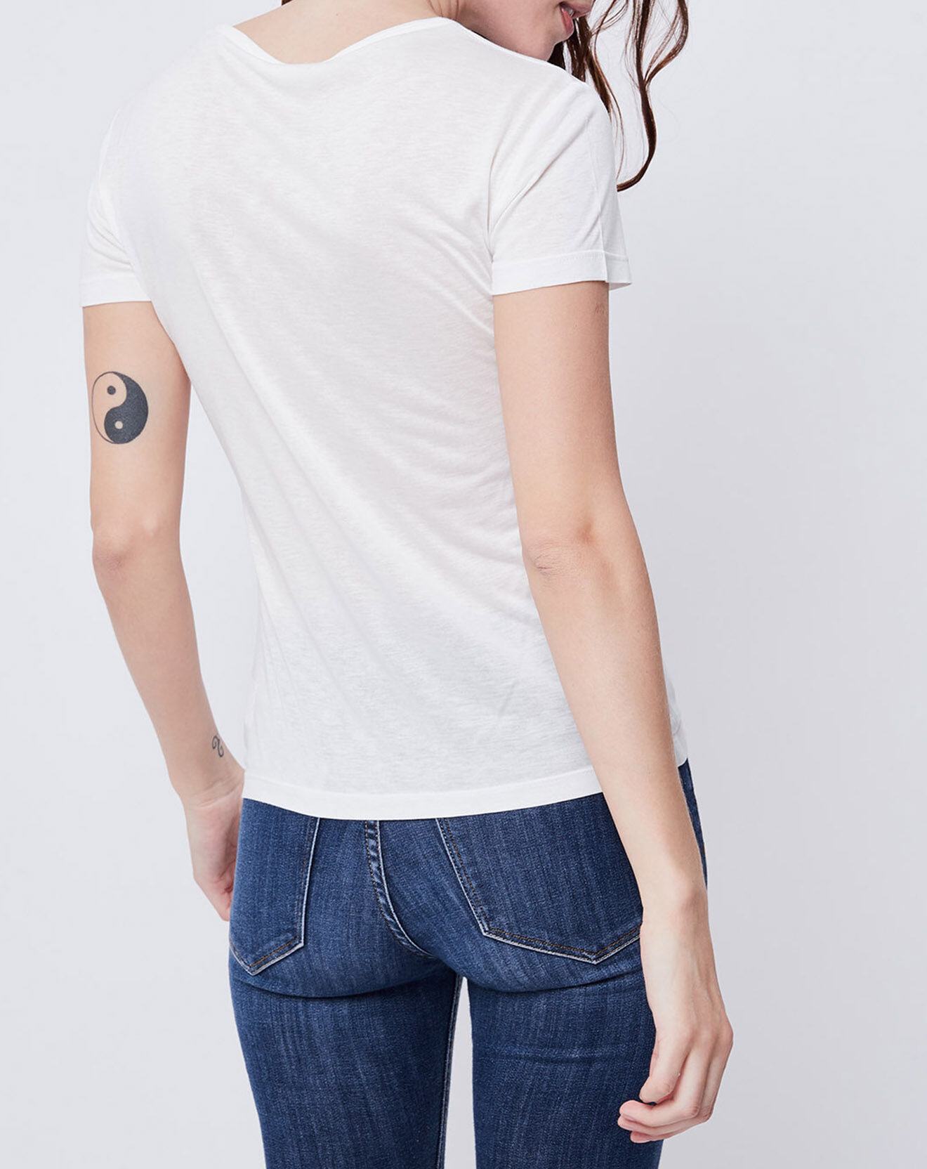 John Galliano T-Shirt imprimé blanc cassé/vert/rose
