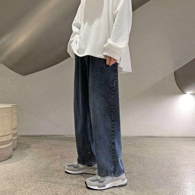 Lorencho - Wijde denim broek