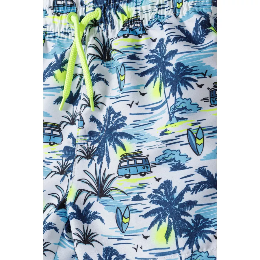 MINOTI Badeshorts WeißBlau