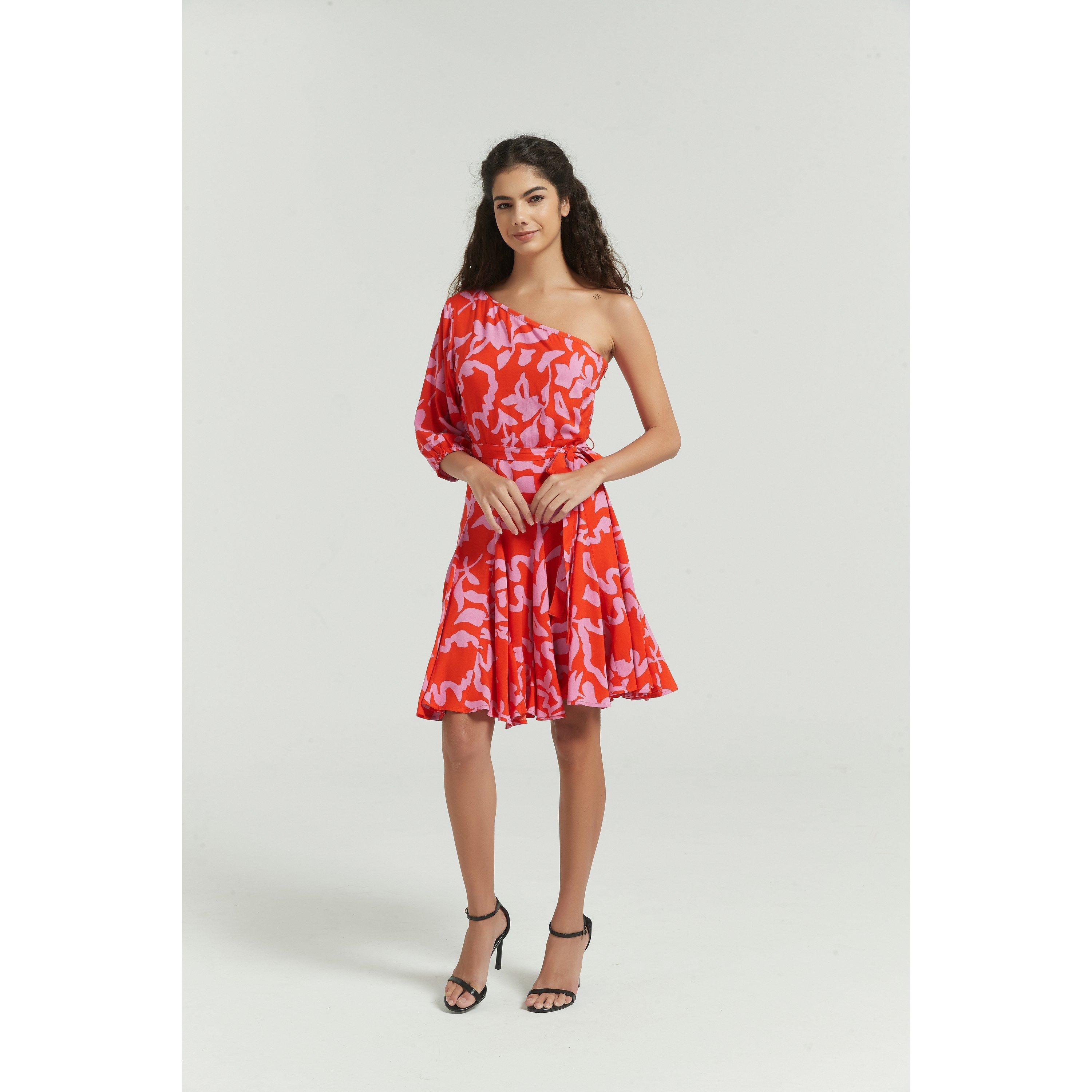 Be You One Shoulder Mini Dress