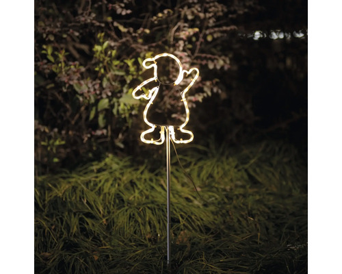 LED Decoratieve Lafiora Kerstmanstaf, 51 stuks, 61,5 cm, Warm Wit