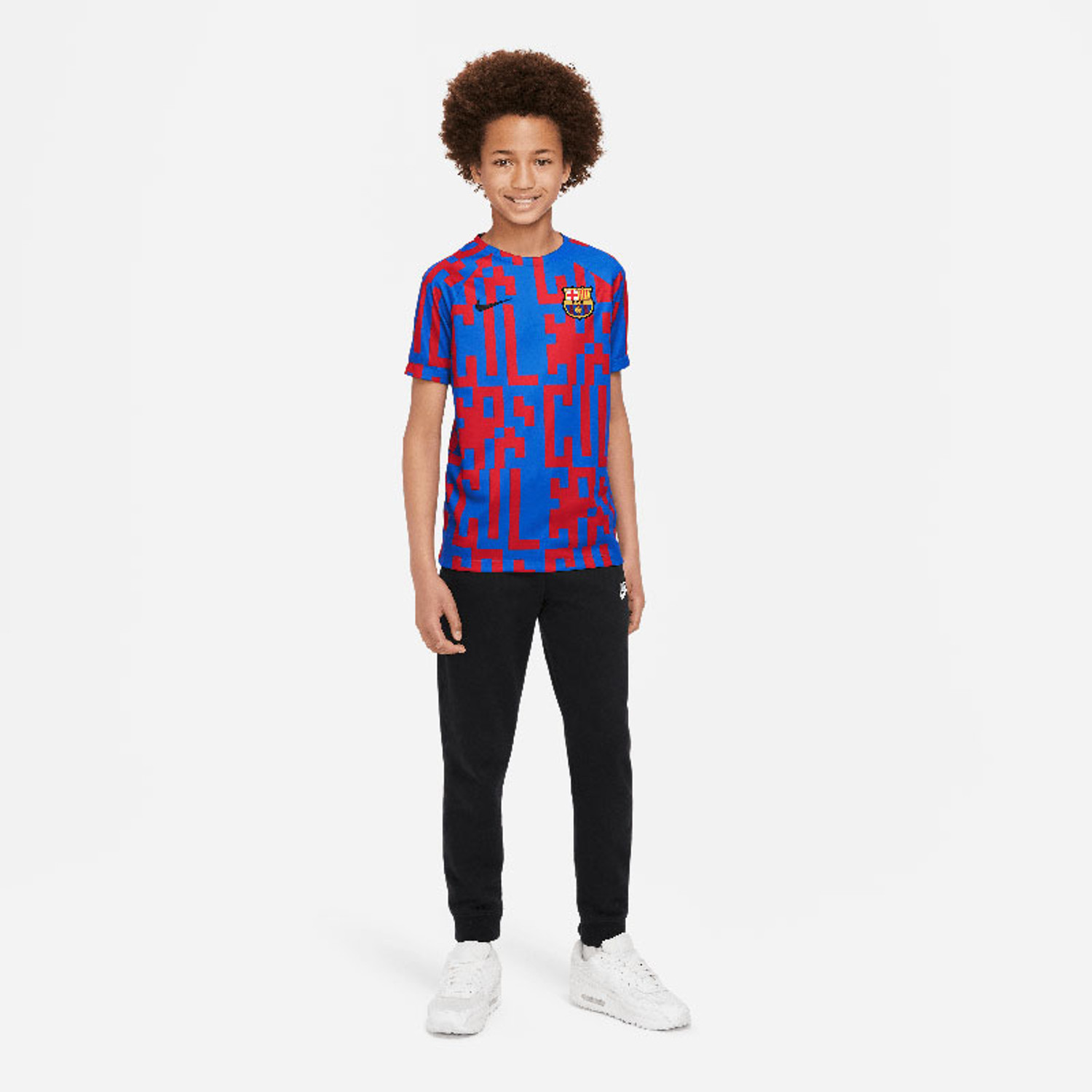 Nike FC Barcelona Pre-match Trainingsset Kids