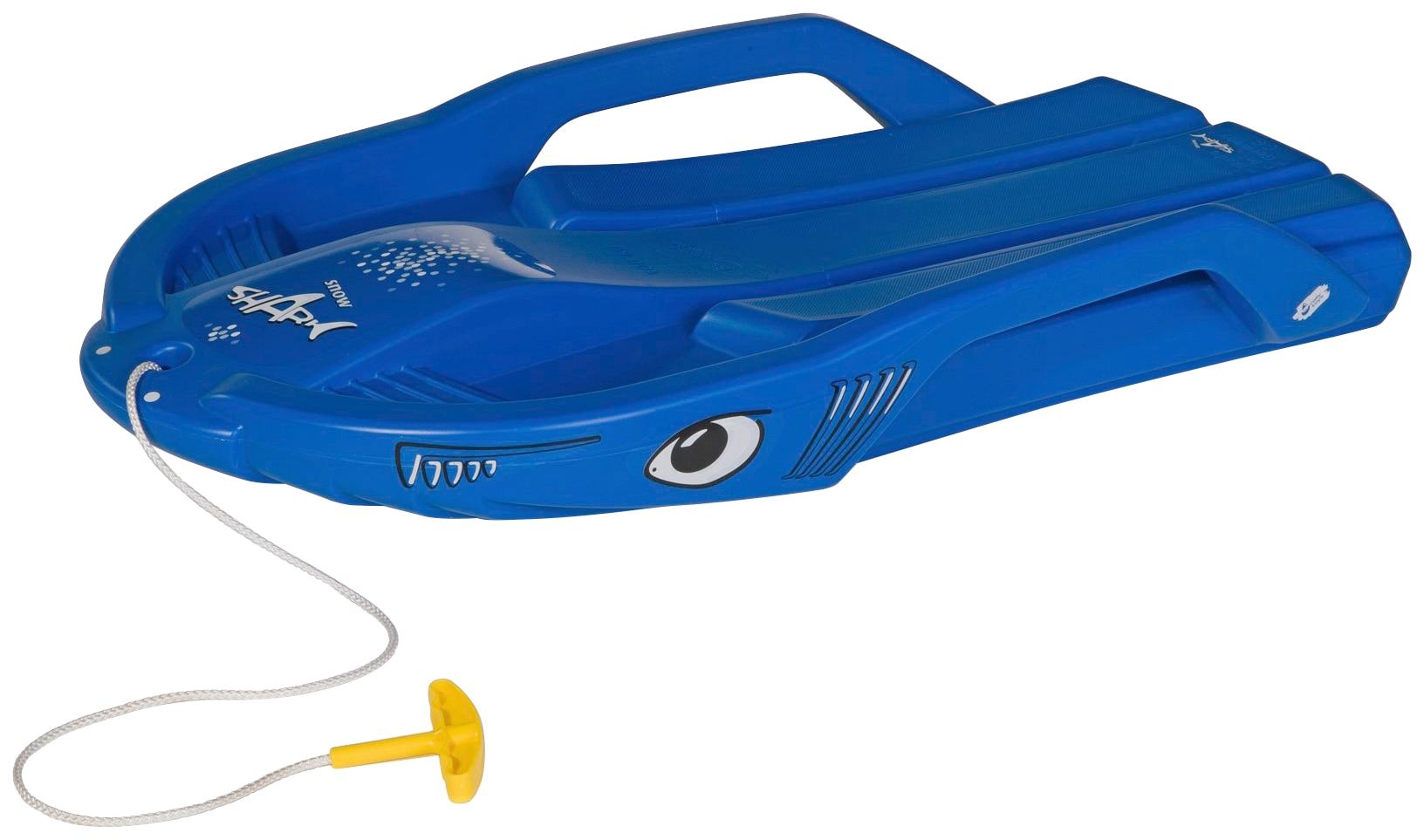 rolly toys® Schlitten »rollySnow Shark, blau« Steuerung durch Gewichtsverlagerung