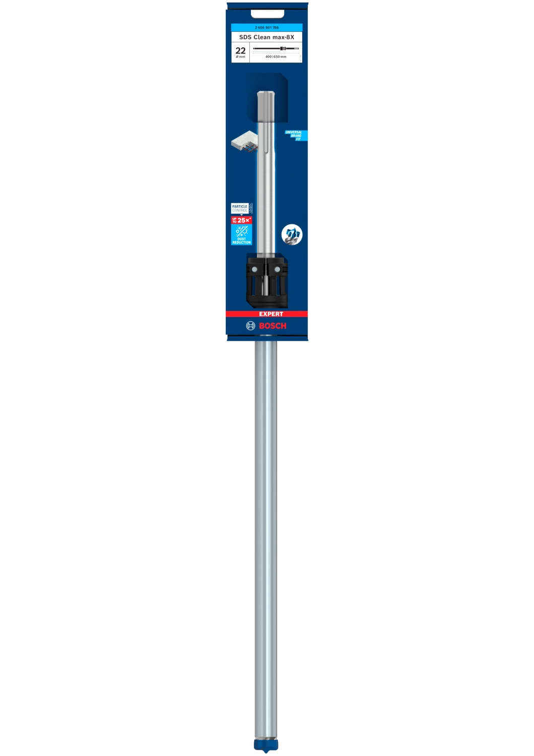 Bosch 2608901788 EXPERT Hamerboor SDS Clean SDS Max-8X - 22x400x650mm