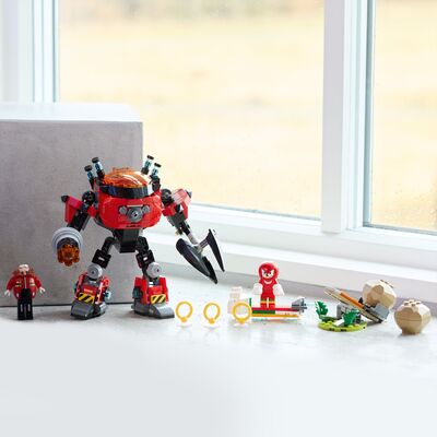 LEGO Sonic 77005 Knuckles mot Dr. Eggmans Egg Crusher-robot