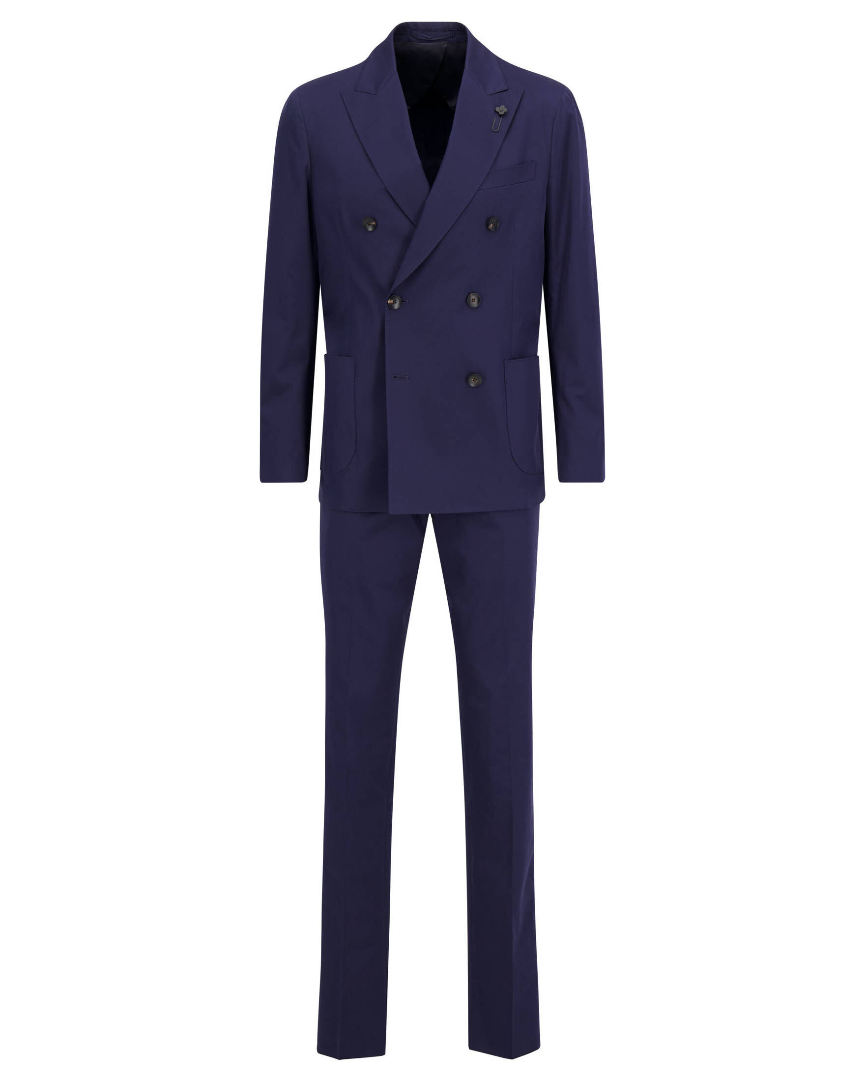 Lardini| Herren Anzug aus Baumwoll-Twill DOUBLEBREAST SUIT