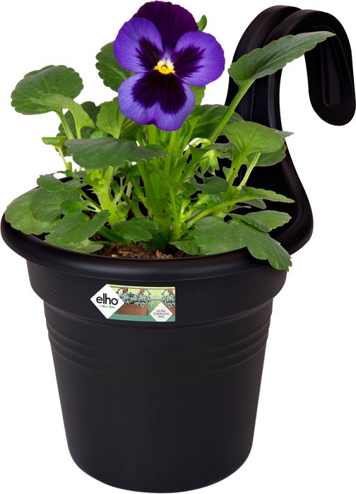 Elho balkonbak Green Basics zwart D 18 H 25,5 cm
