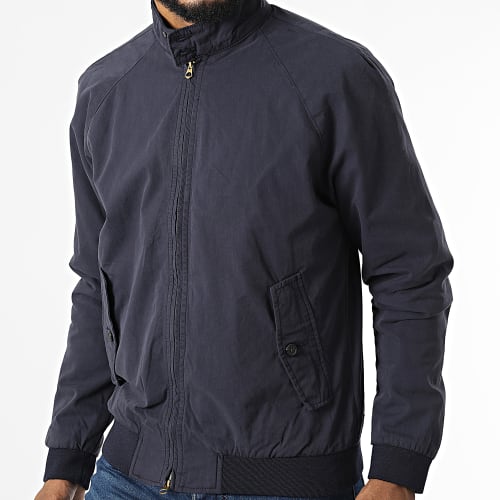 Veste Zippée Lusteve Harrigton Bleu Marine