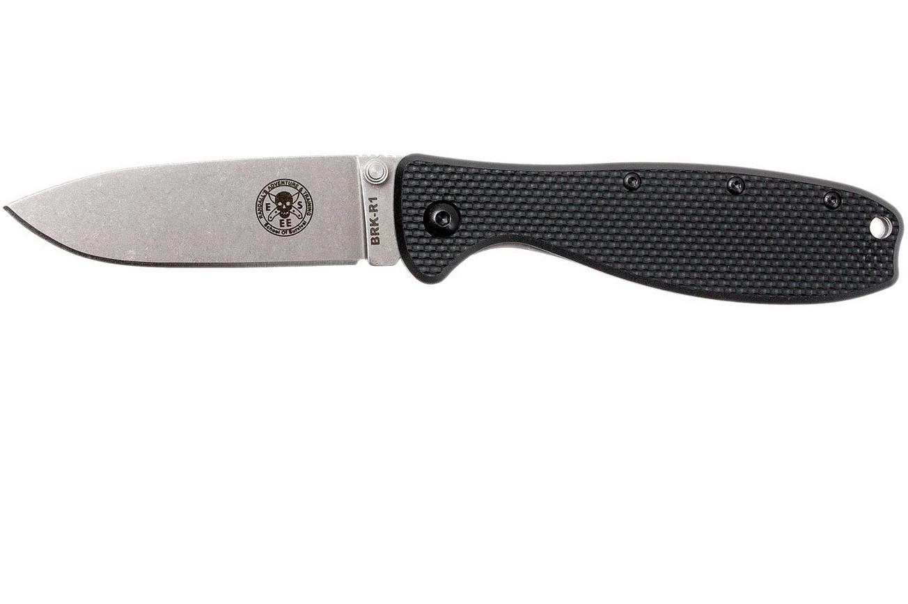 ESEE Knives Zancudo D2 Black-Stonewashed, BRKR2 zakmes