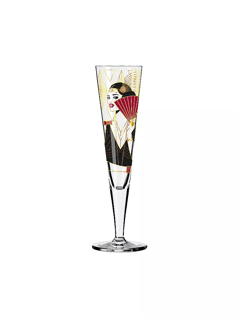 RITZENHOFF Champagnerglas Goldnacht 2022 #28 Samy Halim gold