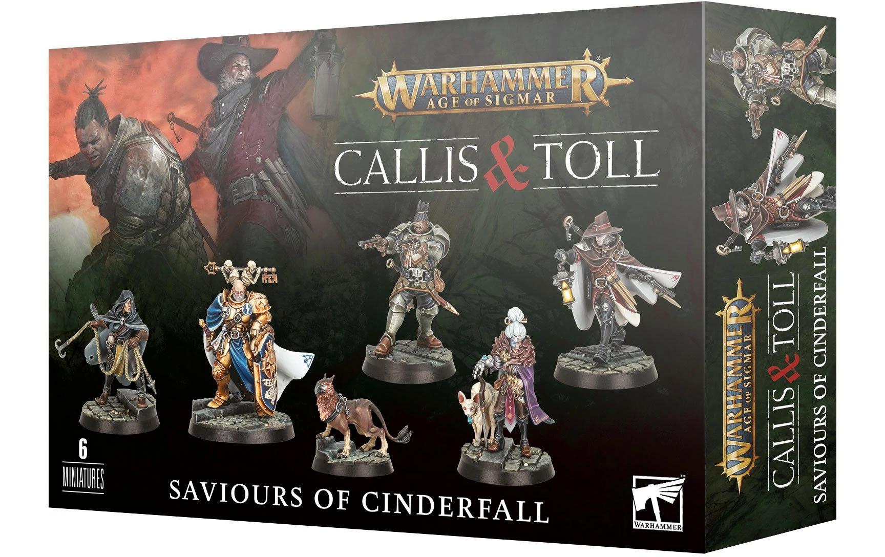 Figurenset Warhammer Age of Sigmar Saviours of CinderfallWarhammer Age of Sigmar Callis Toll Miniaturen: Aschefalls Retter