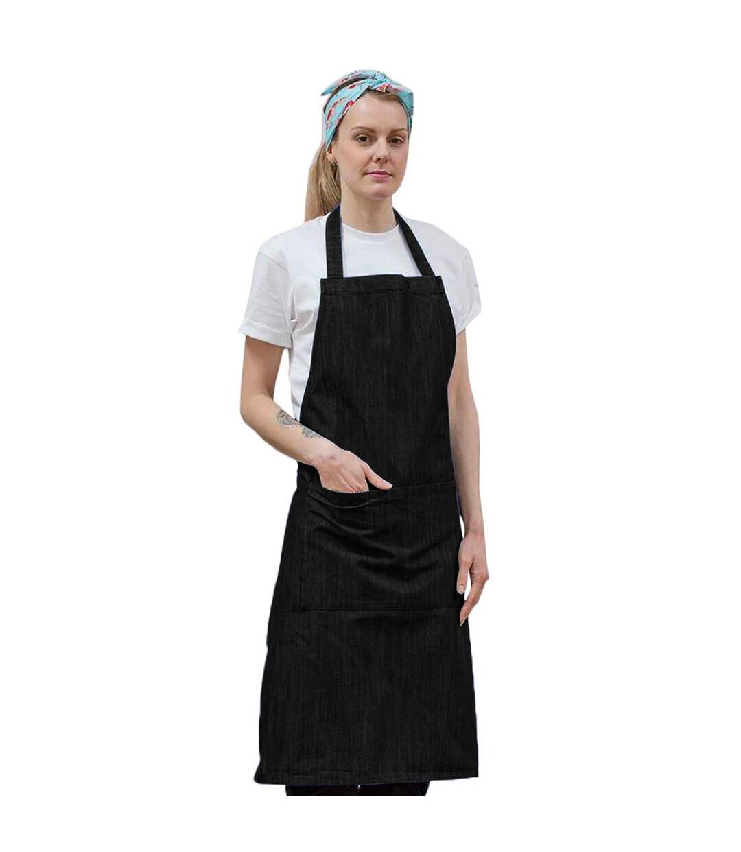 Dennys - Tablier - Adulte (Denim noir) (Taille unique) - UTPC4655