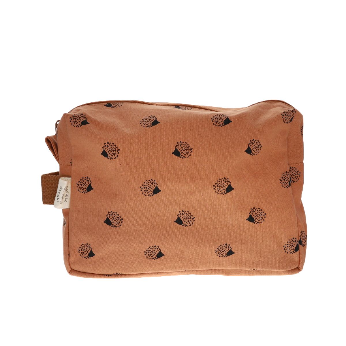 Trousse de toilette marron hérisson Petit toi