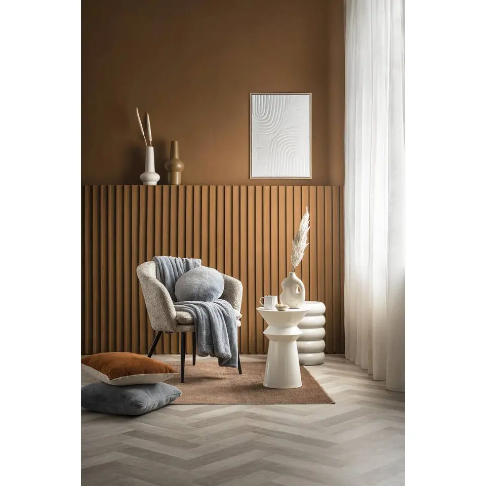 Fauteuil Cloe - stof - beige