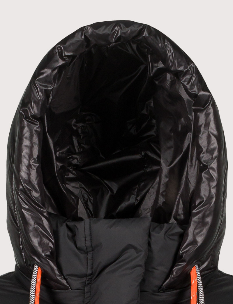 GERTRUDE&GASTON DOUDOUNE FEMME NYLON CAPUCHE LILI NOIR