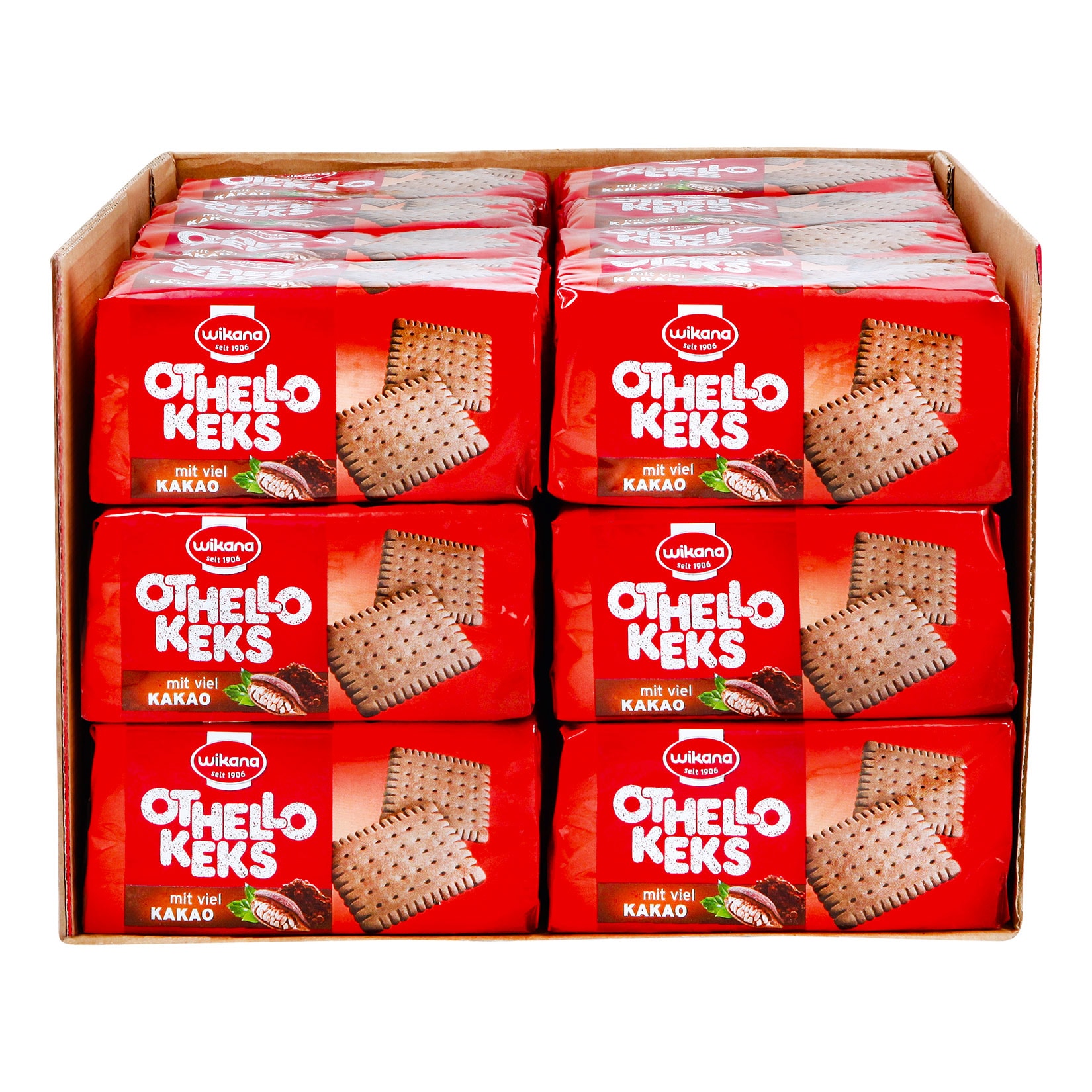 Wikana Othello Keks 200 g, 24er Pack