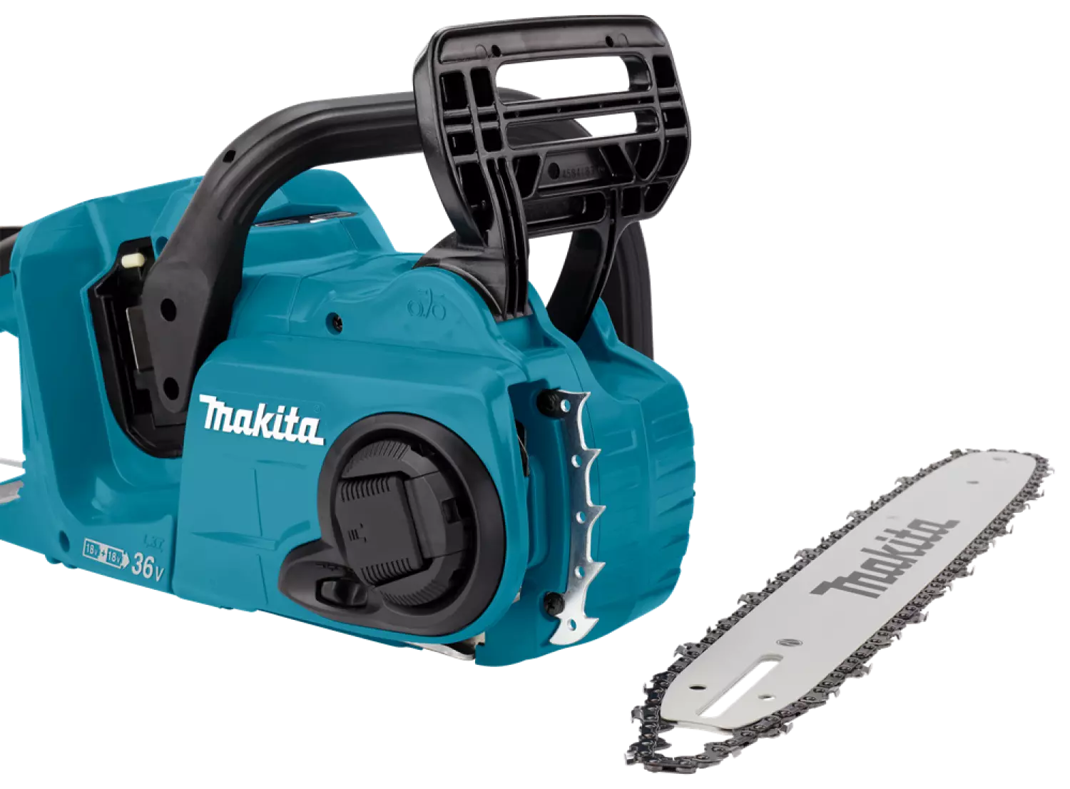 Makita DUC400Z 36V (2x 18V) Li-Ion accu kettingzaag body - 400mm - koolborstelloos