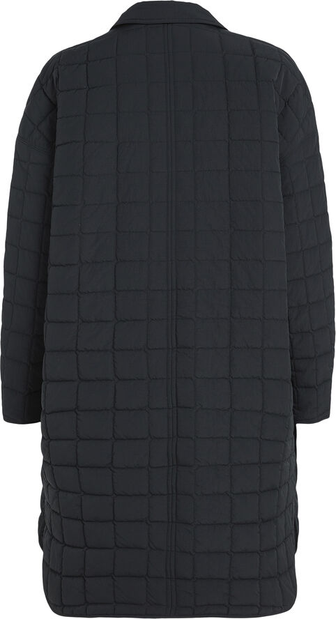 Calvin Klein Quilted long utility coat Beh