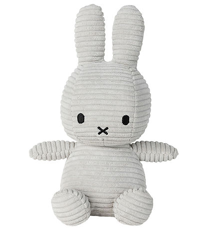 Bon Ton Toys Kuscheltier - 23 cm - Miffy Corduroy - Soft Grey