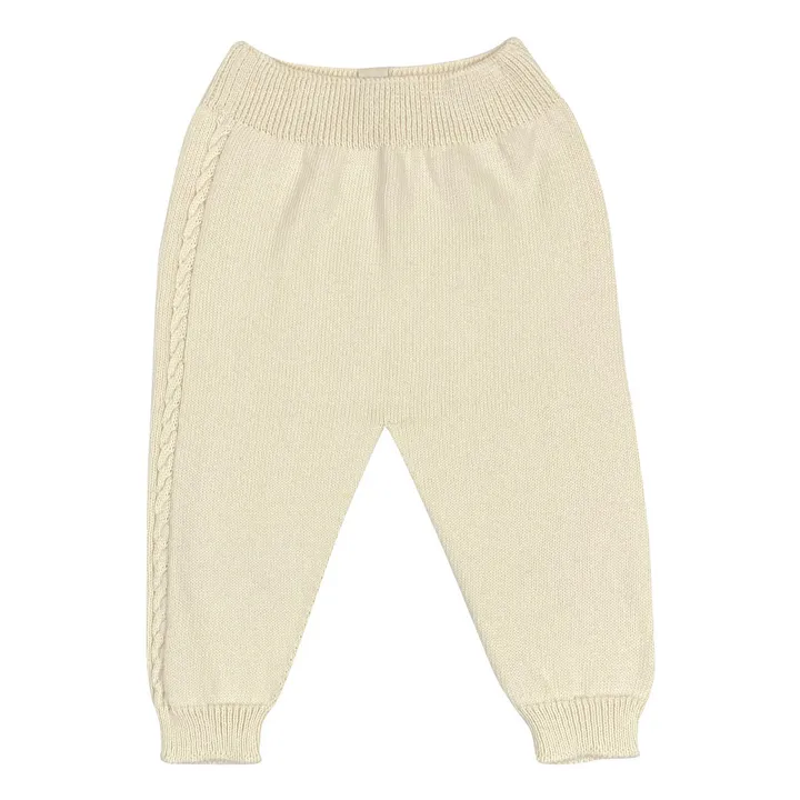 Bayiri Jogger Maille Coton Bio Universe | Ecru