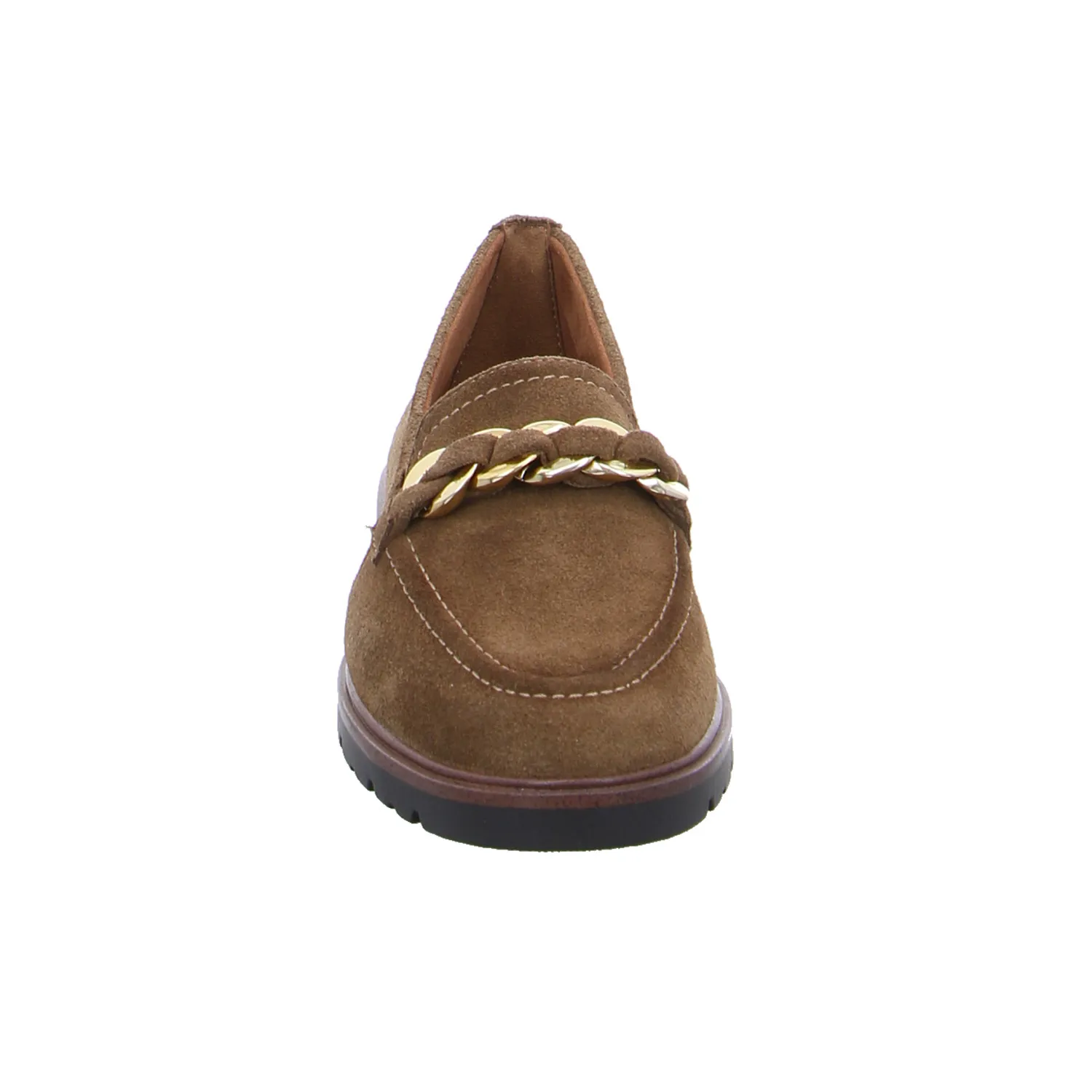 TAMARIS Slipper Camel Leder