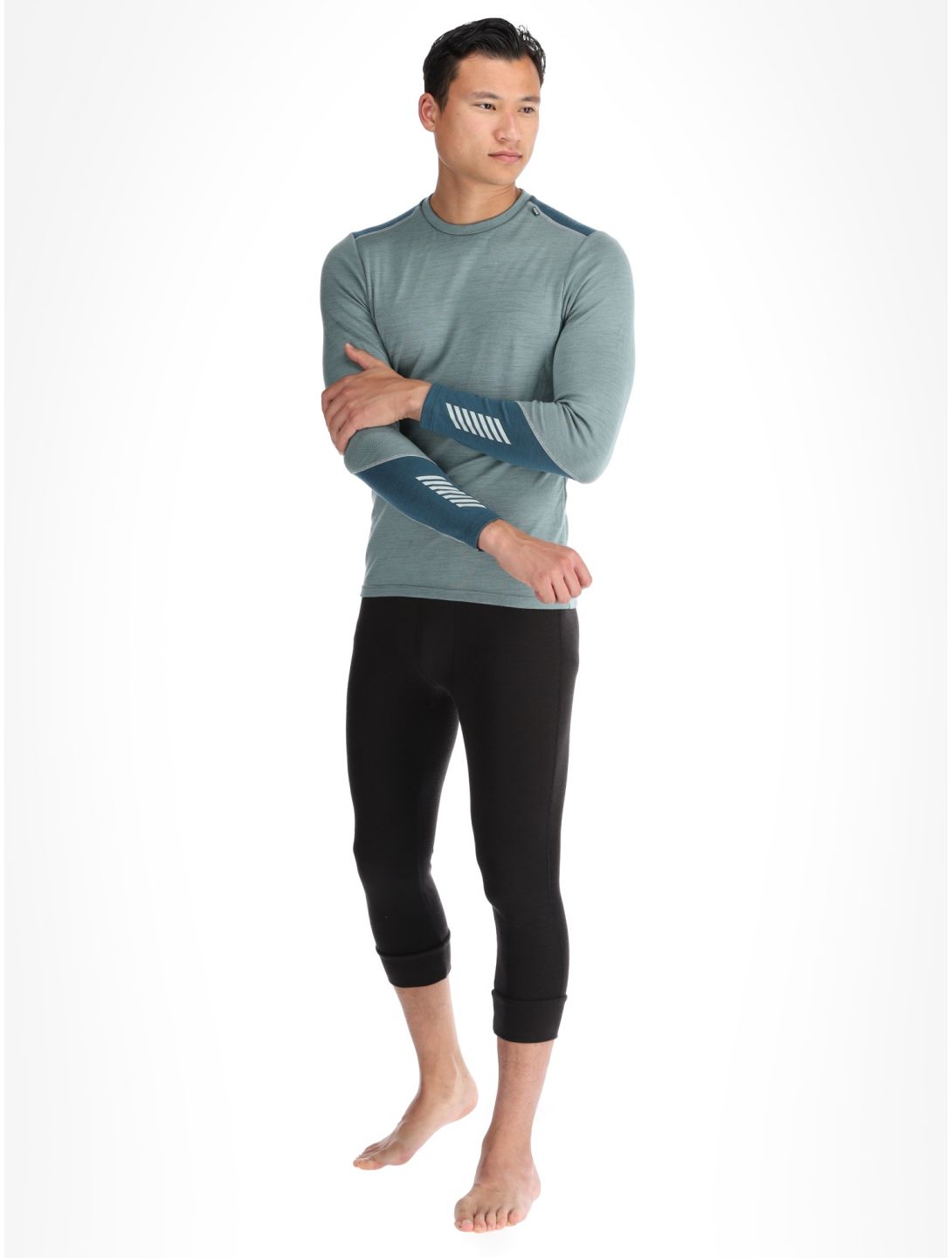 Lifa Merino Midweight Crew thermoshirt heren
