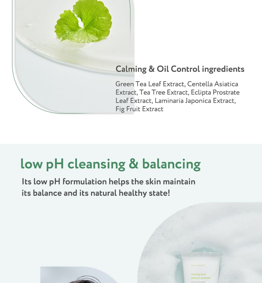 face republic - Kalmerende acne-salicylaatreiniger