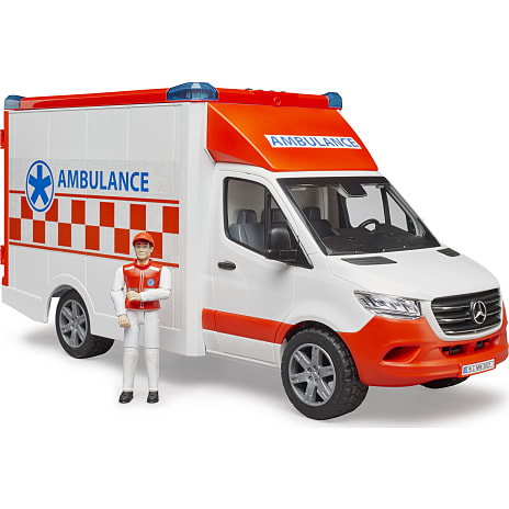 Bruder MB Sprinter ambulance med chauffør
