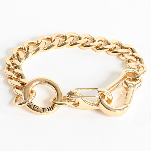 Bracelet Enamel Section Doré